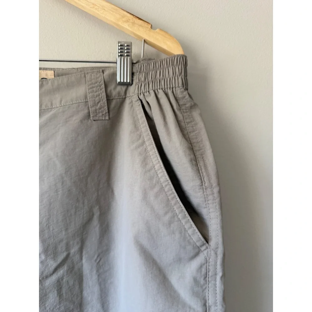 Red Head Brand Co Cargo Hiking Shorts 38 Khaki Tan Nylon Outdoor Utility